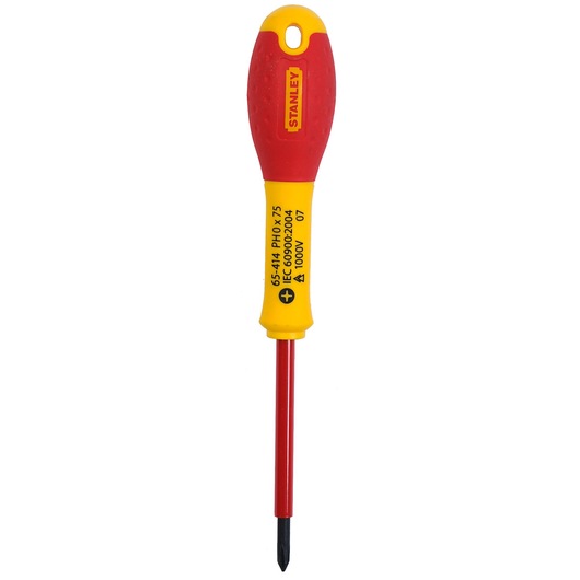 STANLEY® FATMAX® Insulated Screwdriver Phillips PH0 x 75 mm