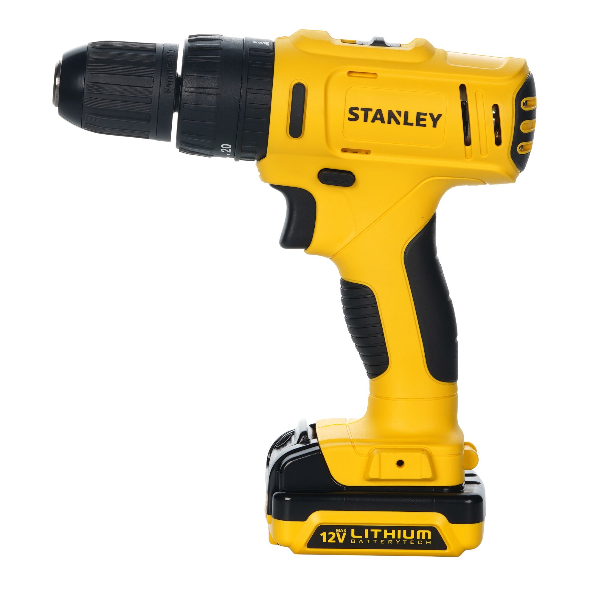 10Mm Cordless Percussion Screwdriver + Carrying Case + Ac