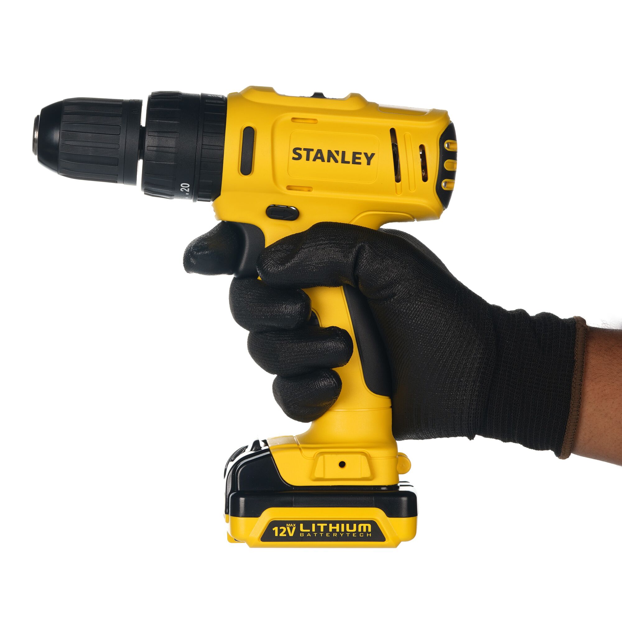 10Mm Cordless Percussion Screwdriver + Carrying Case + Ac
