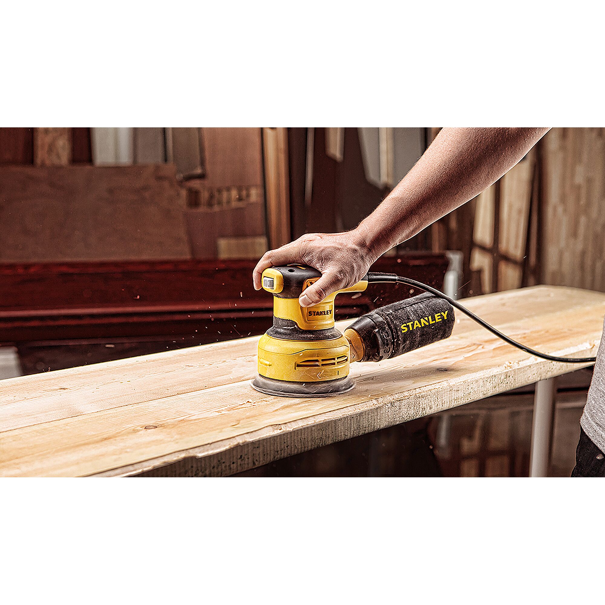 5" 300W Variable Speed Random Orbital Sander - test